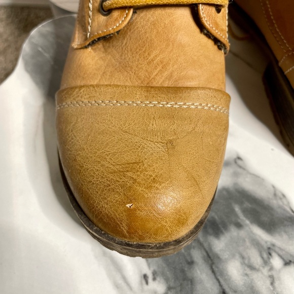 Tan Combat/hiking Boots - Picture 5 of 5
